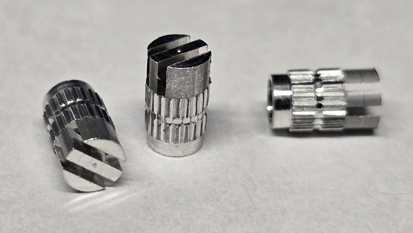100-000-031 Al Core vent slotted 4mm