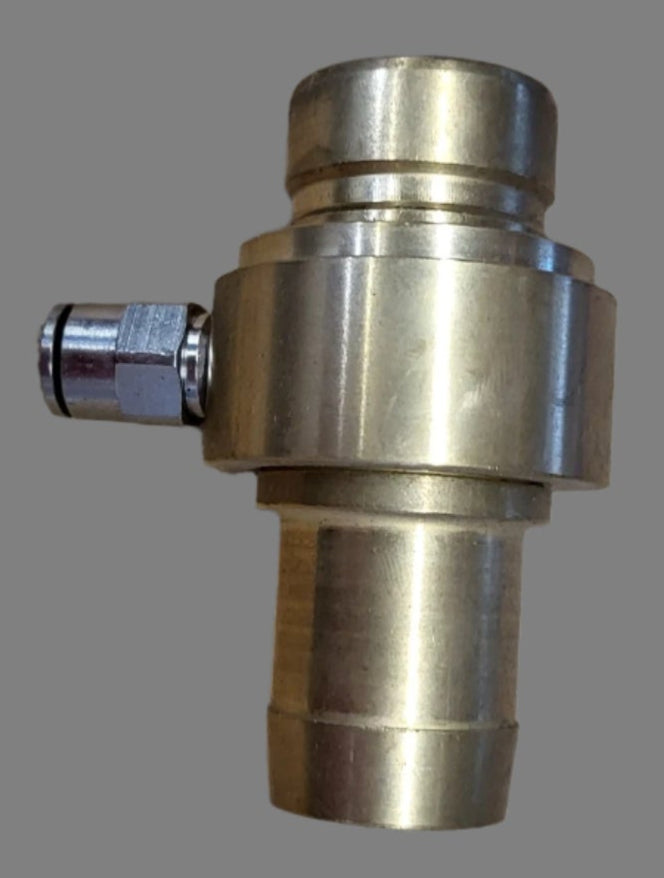 100-000-220 HOSE CONNECTOR FOR FLUIDIZING, COMPLETE, D20 26