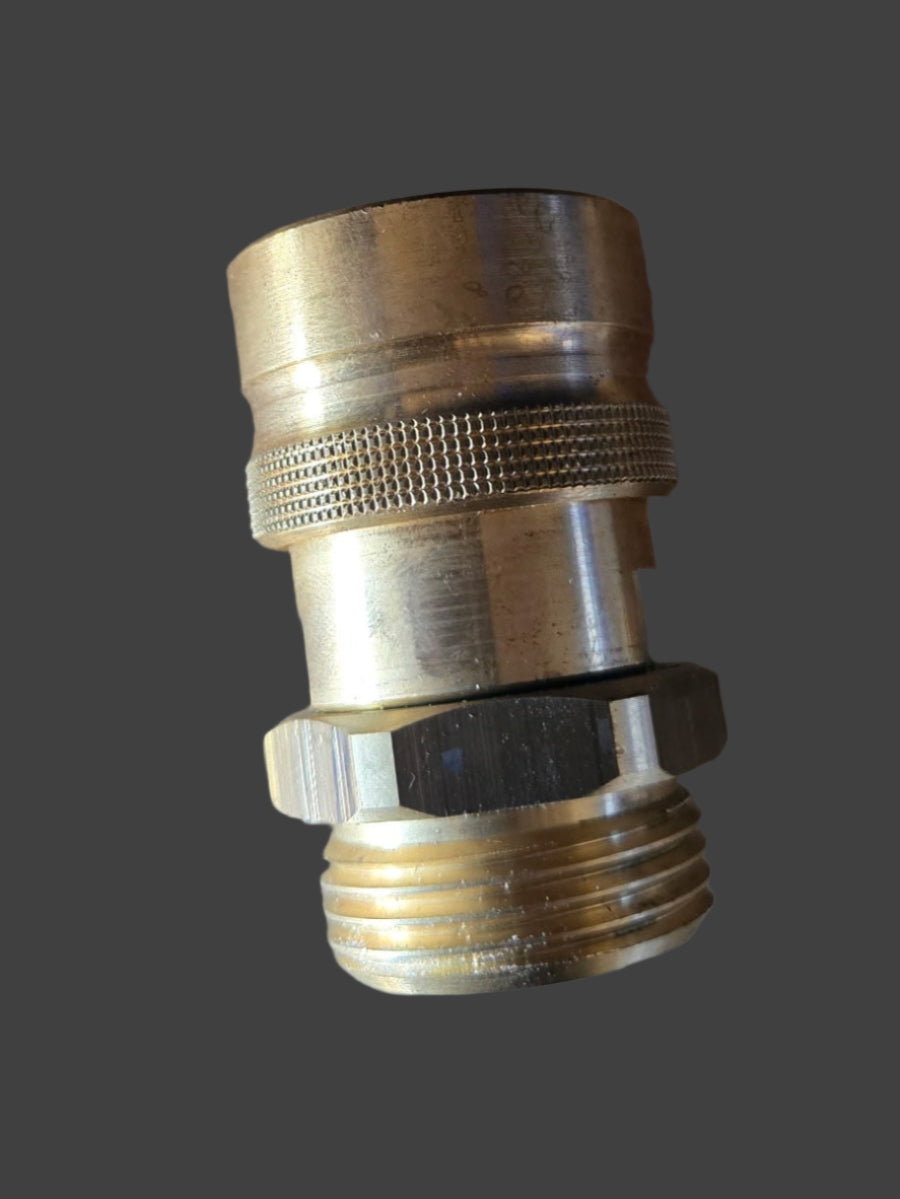 100-000-102 Quick Connector 3/4" with adapter to 1"