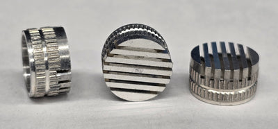 100-000-033 AL CORE VENT, SLOTTED, 6MM