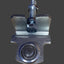 100-000-638 ROLLER AND MOUNTING BRACKET ZINC PLATED