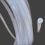 100-001-719 SILICONE SEAL ROPE 8 X 3 TRANSPARENT, 25M LG