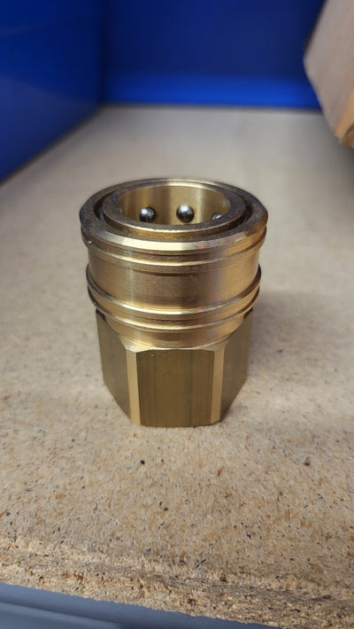 100-000-252 COUPLING, INNER THREAD G3/4 BRASS