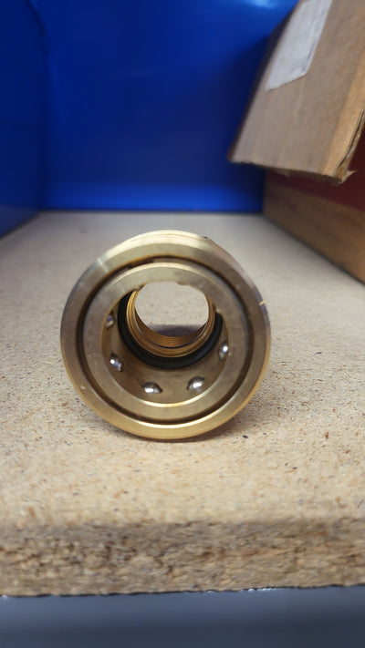 100-000-252 COUPLING, INNER THREAD G3/4 BRASS