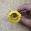 100-000-633 CABLE CLIP YELLOW PLASTIC