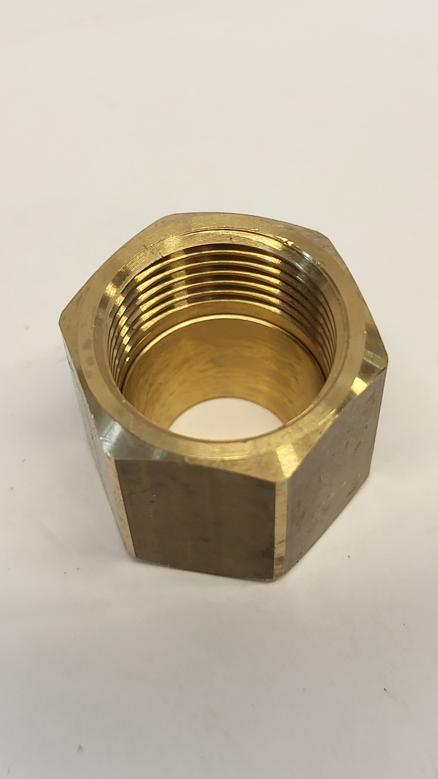 100-000-111 BRASS NUT SW 24 12.3MM