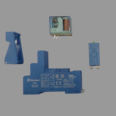100-000-445 Relay, Plug type, Multiple parts