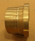 100-000-767 100MM GUIDE BAR BUSHING 660 BRONZE, NO COATINGS