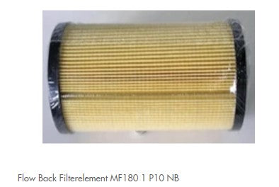 100-000-779 FLOW BACK FILTER ELEMENT MF180, 1, P10, NB